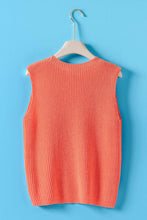 Load image into Gallery viewer, Summer Script Embroidered Sweater Tank