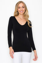 Load image into Gallery viewer, Seamless Reversible L/S Top