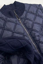 Load image into Gallery viewer, Puffer Coat W/knit Slv