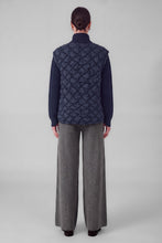 Load image into Gallery viewer, Puffer Coat W/knit Slv