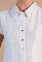 Load image into Gallery viewer, Button Down Slim Fit Blouse