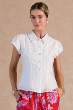 Load image into Gallery viewer, Button Down Slim Fit Blouse
