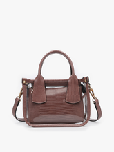 Load image into Gallery viewer, Stacey Clear Satchel