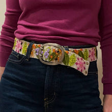 Load image into Gallery viewer, Freshwater Floral Embroidered Wool Belt