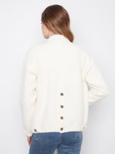 Load image into Gallery viewer, Eyelash Yarn Denim-Style Jacket