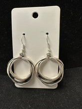 Load image into Gallery viewer, Silver Over Pewter Earrings