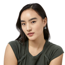 Load image into Gallery viewer, Interlok Petite Post Drop Earrings