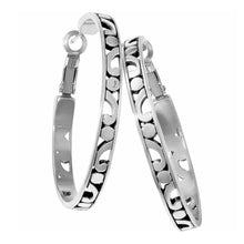 Load image into Gallery viewer, Contempo Large Hoop Earrings