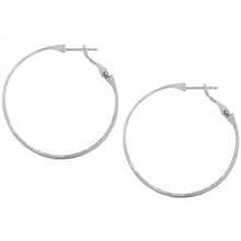 Load image into Gallery viewer, Contempo Large Hoop Earrings