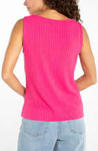 Load image into Gallery viewer, Slvless Boat Neck Rib Knit Top