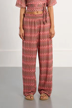 Load image into Gallery viewer, Wide Leg Trouser w/Graphic Print
