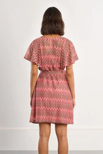 Load image into Gallery viewer, Belted Mini Dress w/separate Cami Liner
