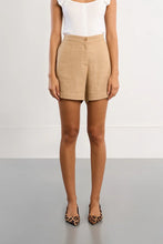 Load image into Gallery viewer, High Waist Linen Shorts
