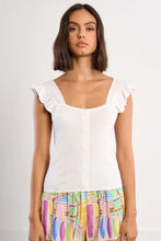 Load image into Gallery viewer, Knit Ruffle Slv Top
