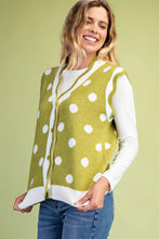 Load image into Gallery viewer, Polka Dot Sweater Vest
