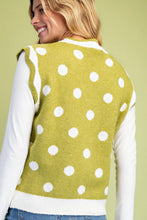 Load image into Gallery viewer, Polka Dot Sweater Vest
