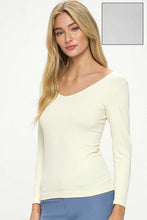 Load image into Gallery viewer, Seamless Reversible L/S Top
