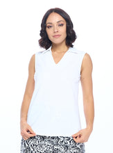 Load image into Gallery viewer, Rosa Slvless Polo Top
