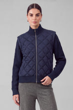 Load image into Gallery viewer, Puffer Coat W/knit Slv
