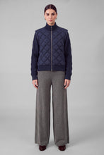 Load image into Gallery viewer, Puffer Coat W/knit Slv
