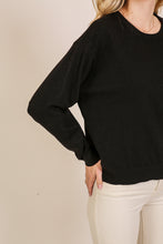 Load image into Gallery viewer, Round Neck Knit Sweater Top
