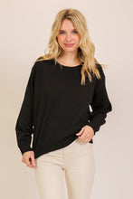 Load image into Gallery viewer, Round Neck Knit Sweater Top

