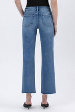 Load image into Gallery viewer, HR Raw Hem Ankle Straight Jeans
