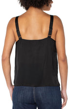 Load image into Gallery viewer, Woven Tank w/Lace Trim
