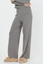 Load image into Gallery viewer, Wide Leg Rhinestone Sweater Knit Pants
