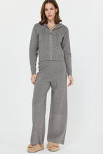 Load image into Gallery viewer, Wide Leg Rhinestone Sweater Knit Pants
