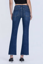 Load image into Gallery viewer, Mid Rise Raw Hem Kick Flare
