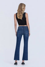Load image into Gallery viewer, Mid Rise Raw Hem Kick Flare
