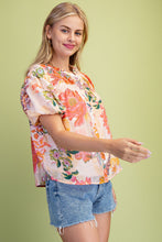 Load image into Gallery viewer, Puff Slv Button Down Blouse
