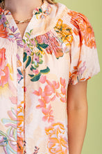 Load image into Gallery viewer, Puff Slv Button Down Blouse
