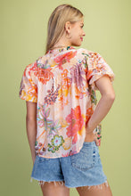 Load image into Gallery viewer, Puff Slv Button Down Blouse
