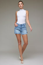 Load image into Gallery viewer, Mid Rise Stretch Shorts

