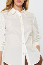 Load image into Gallery viewer, 3/4 Slv Button Down Blouse
