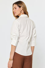 Load image into Gallery viewer, 3/4 Slv Button Down Blouse
