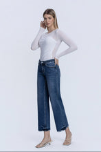 Load image into Gallery viewer, Mid Rise Ankle Wide Jeans
