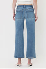 Load image into Gallery viewer, Patch Pocket Slim Wide Leg Jeans

