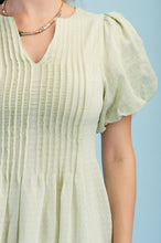 Load image into Gallery viewer, Textured V-neck Midi Dress
