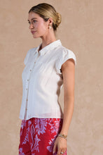 Load image into Gallery viewer, Button Down Slim Fit Blouse
