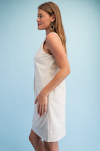 Load image into Gallery viewer, Linen V-neck Dress
