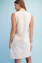 Load image into Gallery viewer, Linen V-neck Dress
