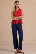Load image into Gallery viewer, Slvless Ribbed Sweater Tank top
