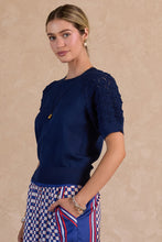 Load image into Gallery viewer, Round Neck S/S Sweater Top
