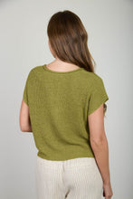 Load image into Gallery viewer, Split Neck Batwing Sweater Top
