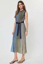 Load image into Gallery viewer, Striped Knit Midi Dress
