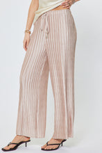 Load image into Gallery viewer, Pleated Elastic Waist Drawstring Pant
