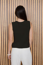 Load image into Gallery viewer, Round Neck Slvless Button Cardigan
